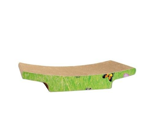 long cat scratcher upper rocker cat toy