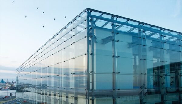 Wall Office Bronze Reflective Glass