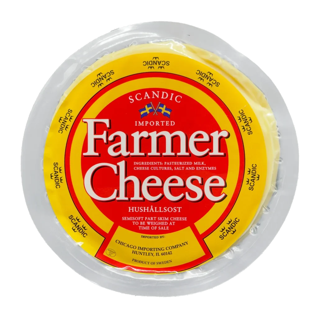 Swedish Farmer Cheese Wheel, 2lb