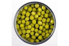 Fresh green peas