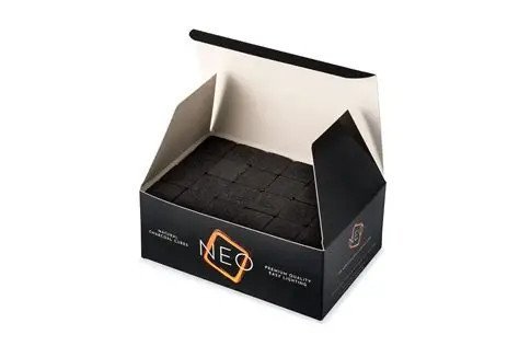 Coco Army Coconut Charcoal - 64 Pieces 26mm Cubes